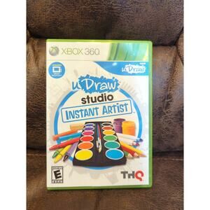 uDraw Studio Instant Artist for Microsoft XBOX 360 CIB ✅ TESTED ✅ WORKS